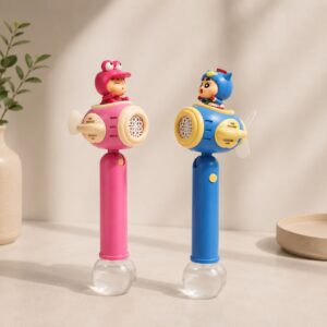 Electric Cartoon Bubble Blowing Toy