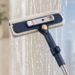 2 in 1 Extendable Window Cleaner Squeegee Wiper - 120cm