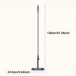 2 in 1 Extendable Window Cleaner Squeegee Wiper - 120cm