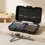 24 In 1 Magnetic  T Shape  Ratchet Screwdriver Set with S2 Steel Bits