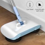 3 in 1 Hand Push Sweeper Mop Broom with Dustbin Household Floor Cleaning Tool