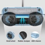 3 in 1 Hand Push Sweeper Mop Broom with Dustbin Household Floor Cleaning Tool