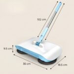 3 in 1 Hand Push Sweeper Mop Broom with Dustbin Household Floor Cleaning Tool