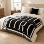 Chenille Fabric Luxury Reversible Throw Sofa Cover