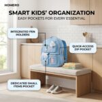 Korean Style School Kids Spacious Compartments Lightweight Backpack