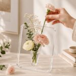 Decorative Modern Vase Floral Arranger for Home and Office Decor