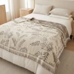 Elegant Reversible Anti Slip Chenille Fabric Sofa Cover