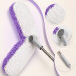 Extendable Dual Head Microfiber Duster with Bendable Cleaning Head