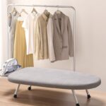 Foldable Tabletop Ironing Board with Sleeve Rest & Legs