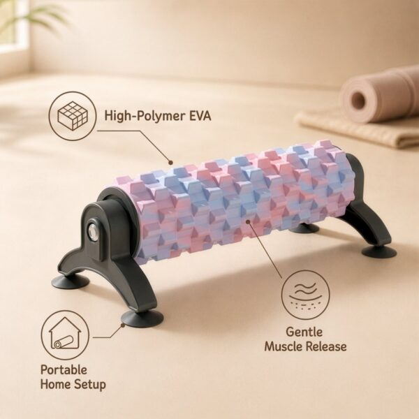 Full Body Massage EVA Foam Roller with Suction Cup