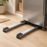 Heavy Duty Appliance Moving Stand with Anti Slip Lockable Roller Base