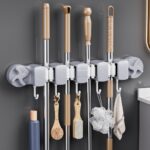 Heavy Duty Suction Cup Mop and Broom Holder