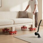 Heavy Load Furniture Shifter Kit with 360° Universal Rotating Wheels (4 Piece)