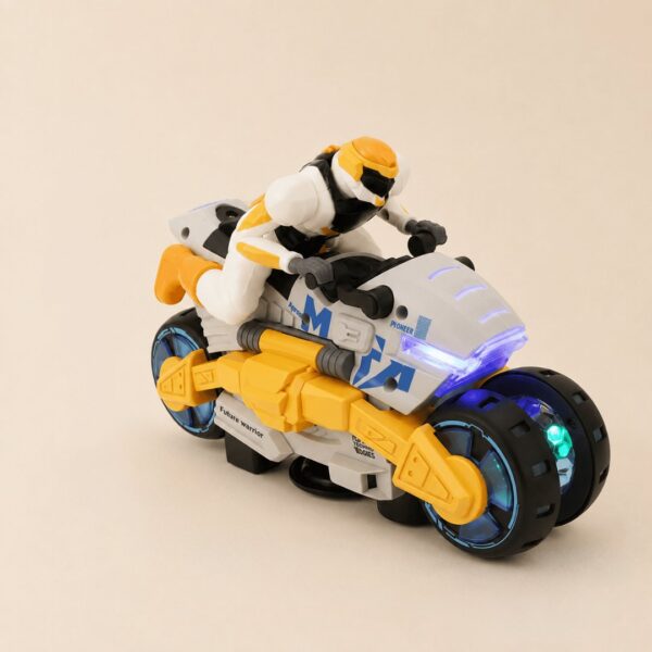 HOMERO 2-in-1 Electric Stunt Transforming Thrilling Motorcycle Toy