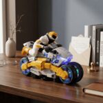 HOMERO 2-in-1 Electric Stunt Transforming Thrilling Motorcycle Toy