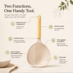 Homero 2-in-1 Multi-Functional Kitchen Colander Spoon