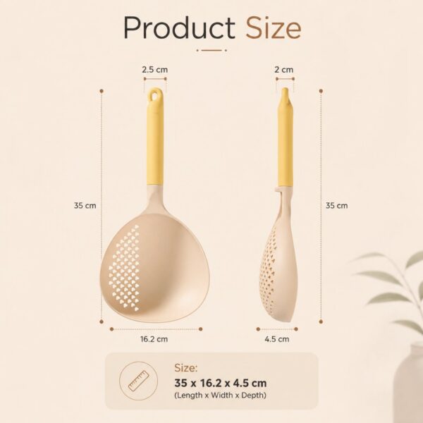 Homero 2-in-1 Multi-Functional Kitchen Colander Spoon