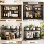 Homero 2 Layer Expandable Under Sink Storage Rack
