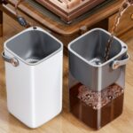 HOMERO 3-in-1 Simple Mountain View Filter Luxury Trash Bin for Living Room and Bathroom