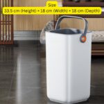 HOMERO 3-in-1 Simple Mountain View Filter Luxury Trash Bin for Living Room and Bathroom
