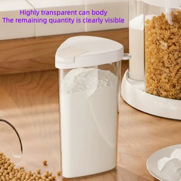 Homero 360° Rotating Base Five Grains Storage Container
