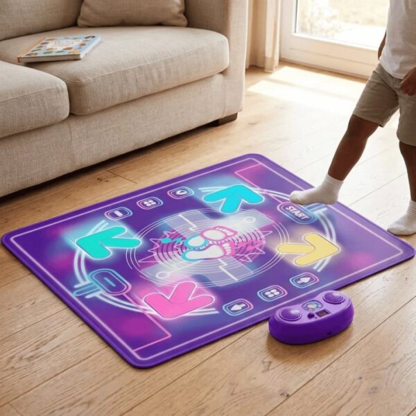 Homero 6 Game Modes Musical Dance Mat with Bluetooth - 90x90cm