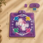 Homero 6 Game Modes Musical Dance Mat with Bluetooth - 90x90cm