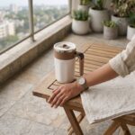 Homero Automatic Stirring Coffee Rechargeable Mug with Digital Display - 400ml