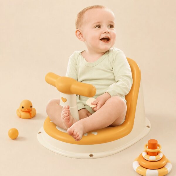 Homero Comfortable Foldable Baby Safe Bath Seat Chair