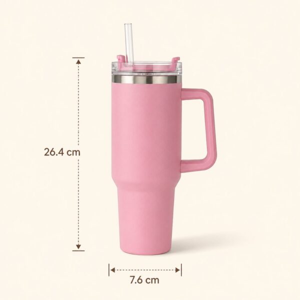 Double Wall Vacuum Insulation Stainless Steel Anti-Splash Tumbler
