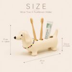 HOMERO Elegant Ceramic Cartoon Toothbrush Holder