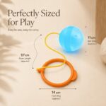 Homero Flashing Ankle Skip Ball Spin Jumper Kids Fitness Toy