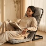 HOMERO Foldable Design Ergonomic Reclining Comfortable Floor Chair