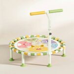 Homero Foldable Kids Trampoline with Safety Lock and Jump Surface
