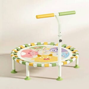 Homero Foldable Kids Trampoline with Safety Lock and Jump Surface