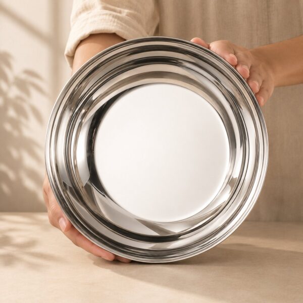 Homero Large-Capacity Stainless Steel Mixing Bowl with Lid