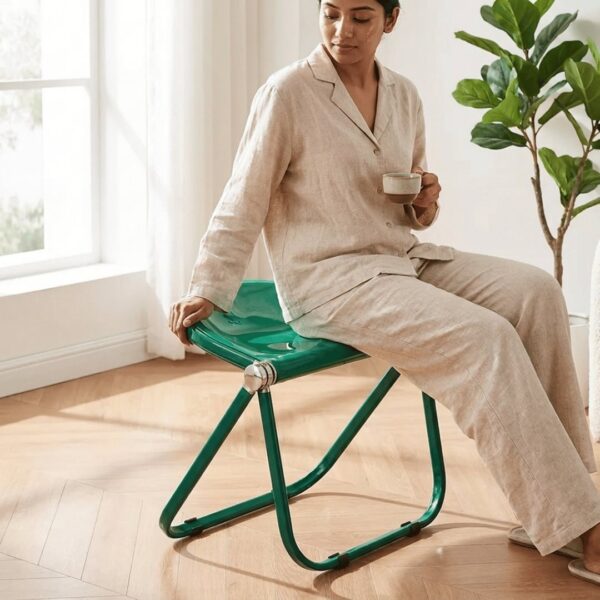Homero Modern Design Strong Metal Frame Folding Chair