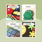 Homero Montessori Busy Board for Toddlers with Interactive Learning Activities