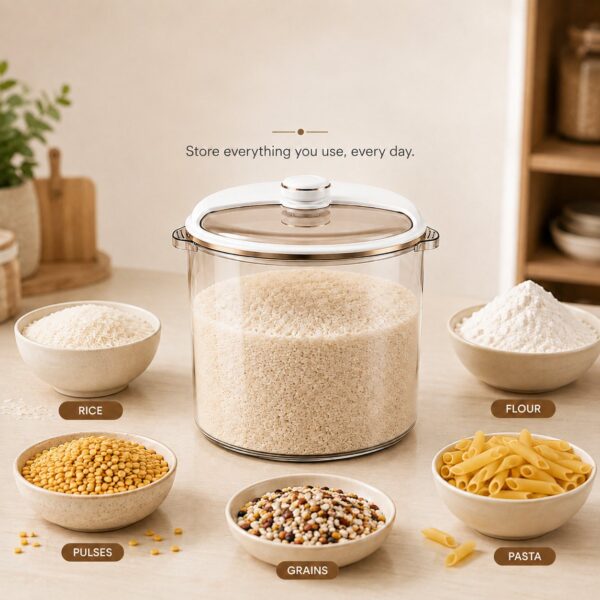 Homero Multi-Functional Fresh Lock Storage Bucket with Secure Lid