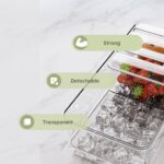 Homero Multi-Functional Portable Ice Cube Lunch Box with Sealed Compartments