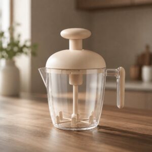 HOMERO Multi-Purpose Ergonomic Design Multi-Blade Manual Egg Mixer