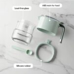 Homero Multi-Purpose One-Hand Operated Spice Jar with Flip Cap