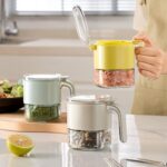 Homero Multi-Purpose One-Hand Operated Spice Jar with Flip Cap