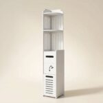 Multi-Purpose Space Saving 3 Tier Slim Home Storage Cabinet