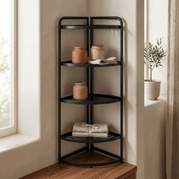 Homero Multi-Purpose Space Saving Corner Shelf Rack