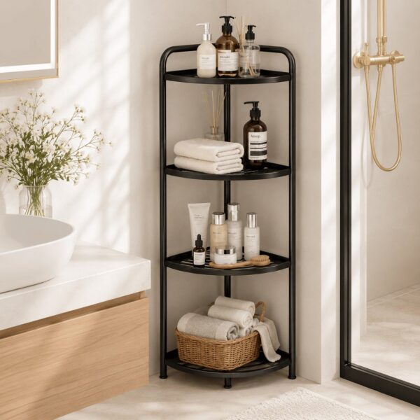 Homero Multi-Purpose Space Saving Corner Shelf Rack