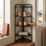 Homero Multi-Purpose Space Saving Corner Shelf Rack
