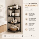 Homero Multi-Purpose Space Saving Corner Shelf Rack