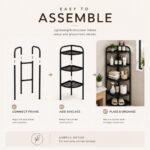 Homero Multi-Purpose Space Saving Corner Shelf Rack