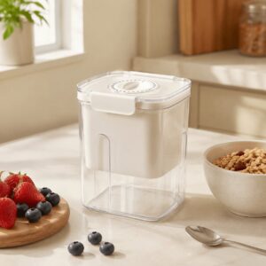 Homero Multi-Purpose Yogurt Strainer with Timer - White 18cm